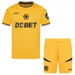 Günstige Fußballtrikots Wolverhampton Wanderers Kinder Heimtrikot 2024-25 Kurzarm